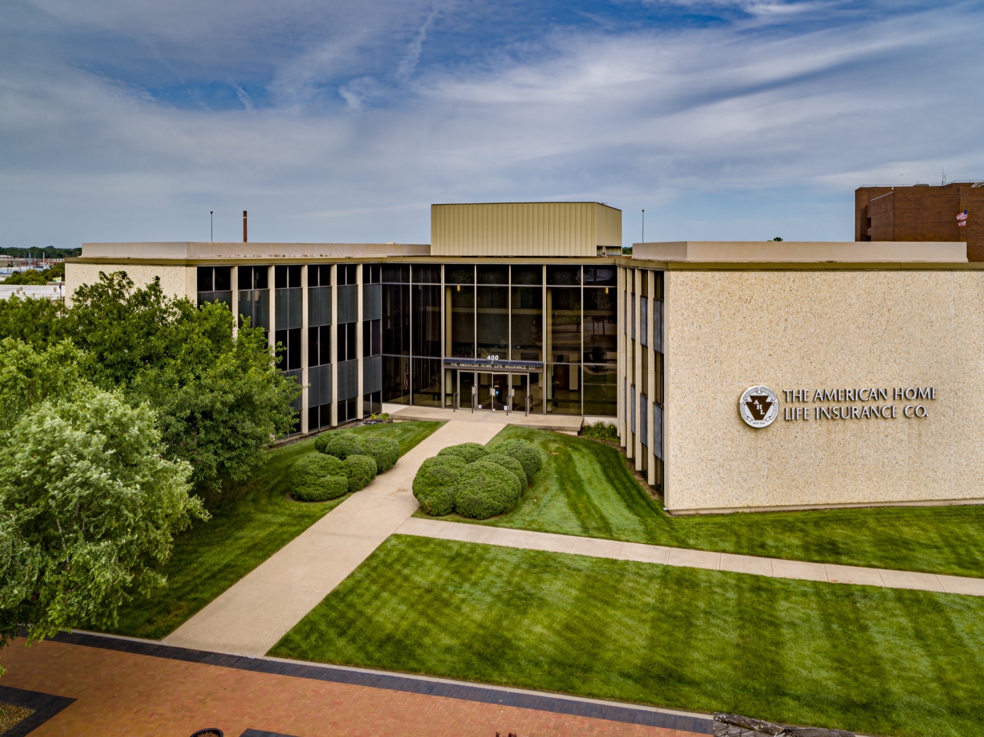 The American Home Life Insurance Company headquarters in Topeka, Kansas